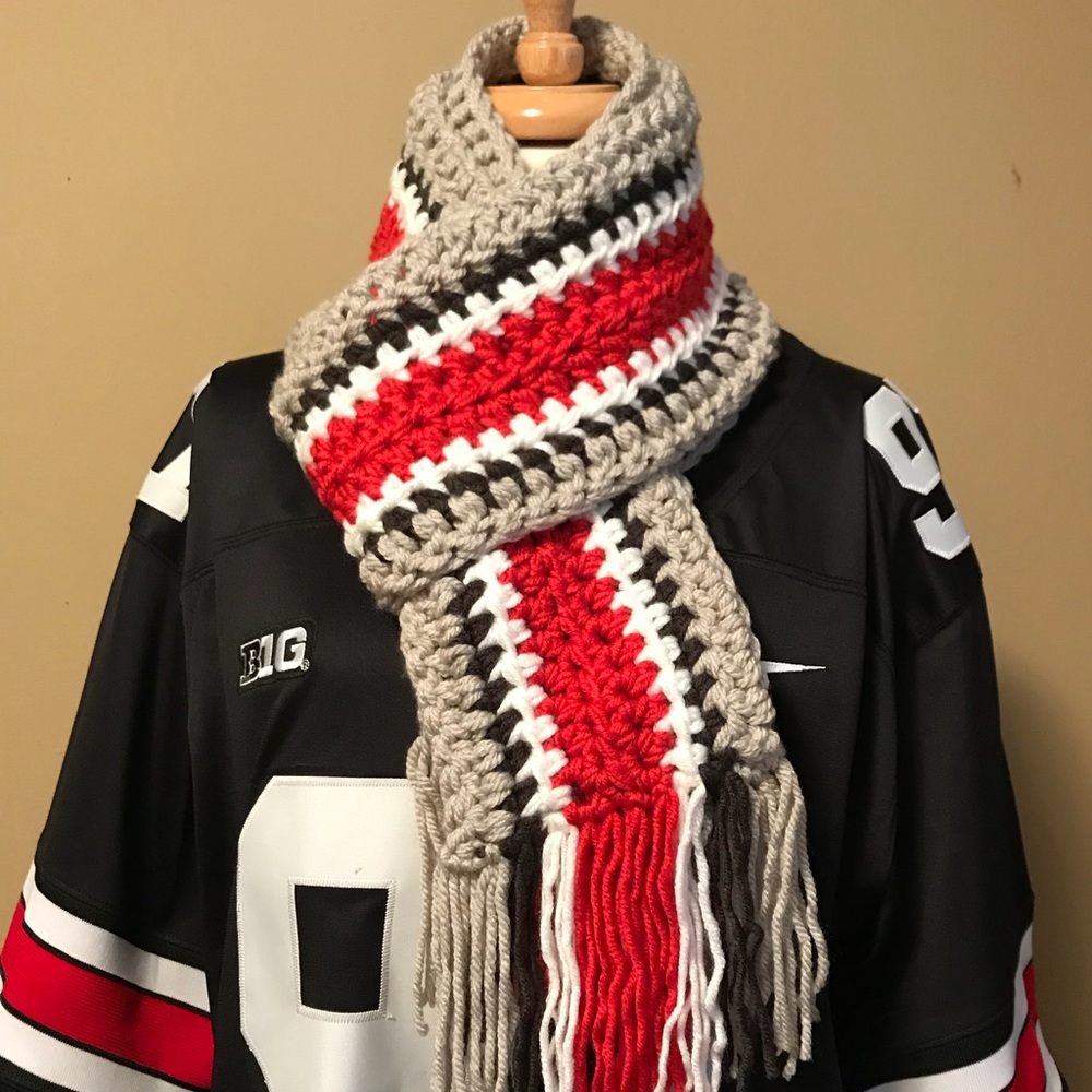 🆕The Ohio State Buckeye Scarf